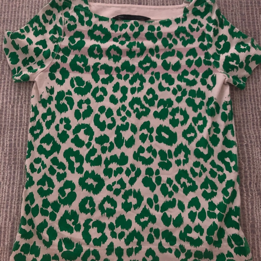 MARC BY MARC JACOB ANIMAL PRINT SHIRT(XS)